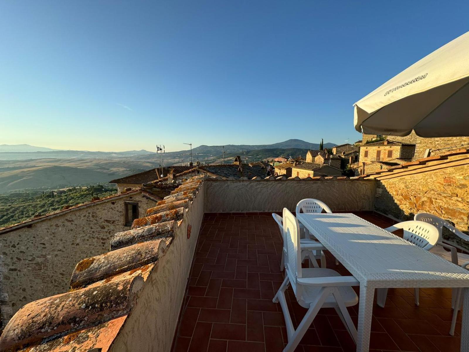 La Terrazza Sulla Val D'Orcia Apartamento Castiglione dʼOrcia Exterior foto
